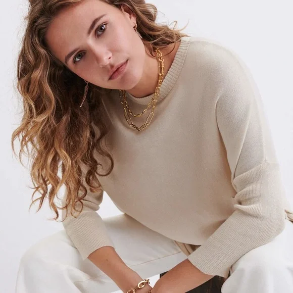 MERSEA Catalina Mini Pocket Oversized Sweater - Picture 4 of 14